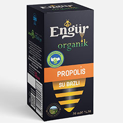Engür Organic Propolis Drops  Water Based  30ml