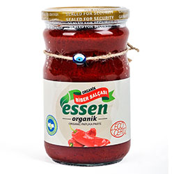 Essen Organic Paprika Paste  HOT  Saltless  610g