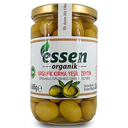 Essen Organic Green Olive (Cracked) 685g