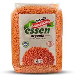 Essen Organic Red Lentil 750g