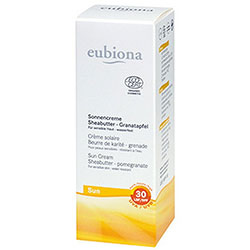 Eubiona Organic Sun Cream SPF30 (For Sensitive Skin)