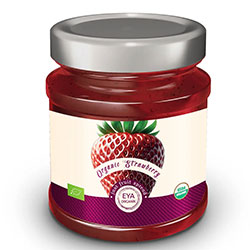 Eya Organik Çilek Marmelatı 320g