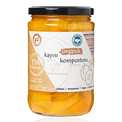 Eya Organik Kayısı Kompostosu 590g