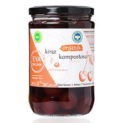 Eya Organik Sultandağı Napolyon Kiraz Kompostosu 610g