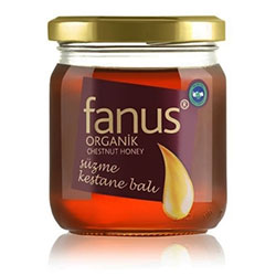 Fanus Organic Chestnut Flower Honey 225g