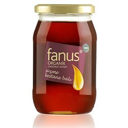 Fanus Organic Chestnut Flower Honey 460g