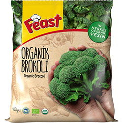 Feast Organic Frozen Broccoli 450g