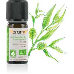 Florame Organic Tea Tree  Melaleuca alternifolia  Essential Oil 10ml