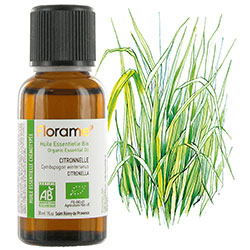 Florame Organic Citronella  Cymbopogon winterianus  Essential Oil 10ml