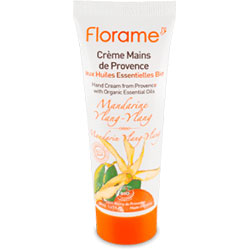 Florame Organic Hand Cream (Mandarin, Ylang Ylang) 50ml
