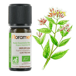 Florame Organic Clove Tree Bud (Eugenia Caryophyllus) Essential Oil 10ml