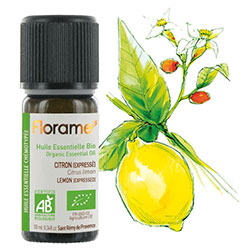 Florame Organik Limon  Citrus Limonum  Esansiyel Yağı 10ml