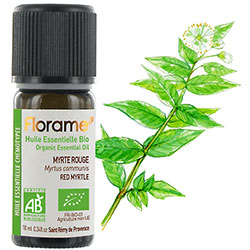 Florame Organic Red Myrtle  Myrtus communis  Essential Oil 10ml