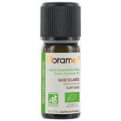 Florame Organic Clary Sage Essential Oil  Salvia Sclarea  5ml