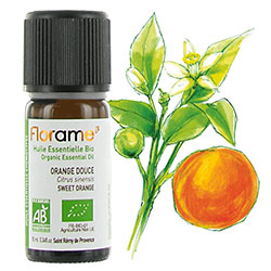 Florame Organic Sweet Orange  Citrus sinensis  Essential Oil 10ml