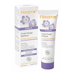 Florame Organic Matifying Face Fluid 50ml