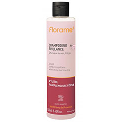 Florame Organik Şampuan  Tüm Saç Tipleri  Parlaklık Verici  250ml