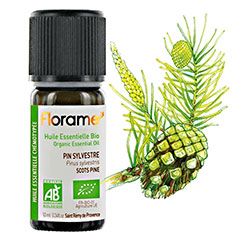 Florame Organic Scots Pine  Pinus Sylvestris  Essential Oil 10ml