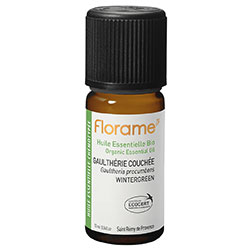 Florame Organik Keklik üzümü Wintergreen  Gaultheria Procumbens  Esansiyel Yağı 10ml