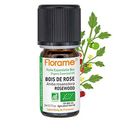 Florame Organik Gül Ağacı  Aniba rosaeodora  Esensiyal Yağı 5 ml