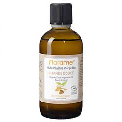 Florame Organic Vegetable Oil  Sweet Almond  100ml