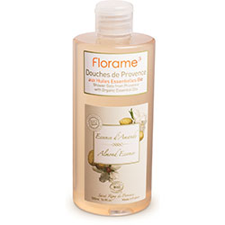 Florame Organic Shower Gel  Almond  500ml