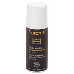 Florame Organic Deo Roll-on For Men (No Alcohol & No Aluminium Salts) 100ml