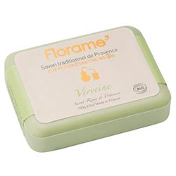 Florame Organic Traditional Soap  Verbena  100g