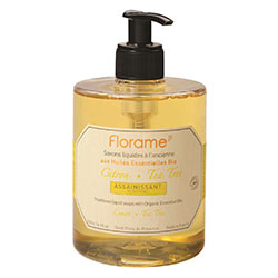 Florame Organic Traditional Liquid Soap  Lemon-Tea Tree  500ml