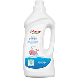 Friendly Organic Baby Laundry Detergent (Sensitive, Fragrance Free) 1000ml