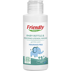 Friendly Organic Baby Bottle and Feeding Utensils Baby (Fragrance Free) 100ml