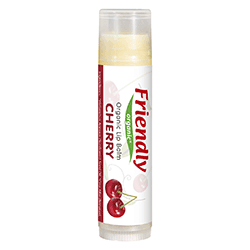 Friendly Organic Protective Lip Balm (Cherry)