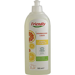 Friendly Organic Dishwashing Liquid  Orange  500ml