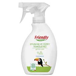 Friendly Organic Oyuncak ve Yüzey Temizleyici Sprey  Parfümsüz  250ml