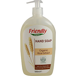 Friendly Organic Liquid Hand Soap (Rice) 500ml