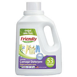 Friendly Organic Hassas Ciltler İçin Çamaşır Deterjanı Lavanta Özlü 1 5L  53 yıkama 