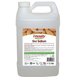 Friendly Organic Liquid Hand Soap  Almond  3 78L