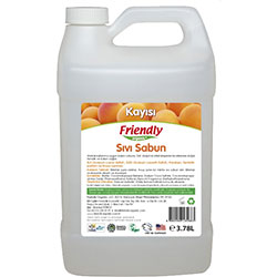 Friendly Organic Liquid Hand Soap  Apricot  3 78L