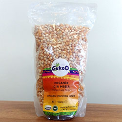 Gekoo Organic Corn (For Popcorn) 1Kg