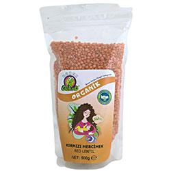 Gekoo Organik Kırmızı Mercimek 500g