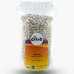 Gekoo Organik Kuru Fasulye 1Kg