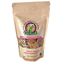 Gekoo Organic Kid's Biscuit With Milk 150g