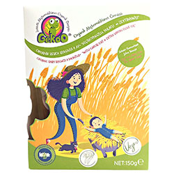 Gekoo Organic Baby Biscuit with Oat & Carob 150g