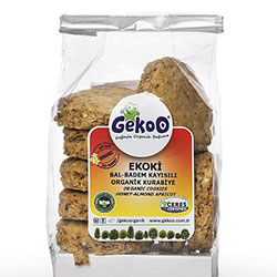 Gekoo Organic Cookie (Honey & Almond & Apricot) 150g