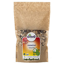 Gekoo Organic Ekomüsli Muesli With Hazelnut & Fruits 400g