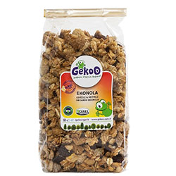 Gekoo Organic Ekonola Granola With Walnut & Fruits 250g