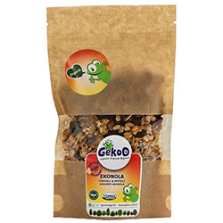 Gekoo Organic Granola With Hazelnut & Fruits 375g