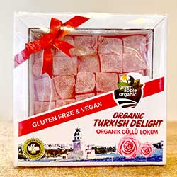 Greenapple Organik Lokum  Güllü  300g