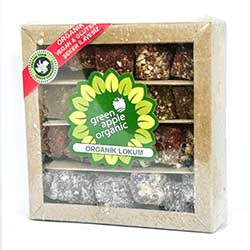 Green Apple Organic Turkish Delight  Sour-Cherry& Walnut  110g