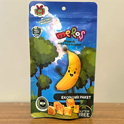 Greenapple Organik Meyve Küpleri  Muz  100g